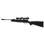 Webley VMX Spring Powered Air Rifle, Black Ambidextrous Polymer Stock 11.5 ft lbs .22 **One of Our Best Sellers**Package