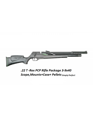 Remington PCP T-REX Air Rifle Multi Shot .22 Package 